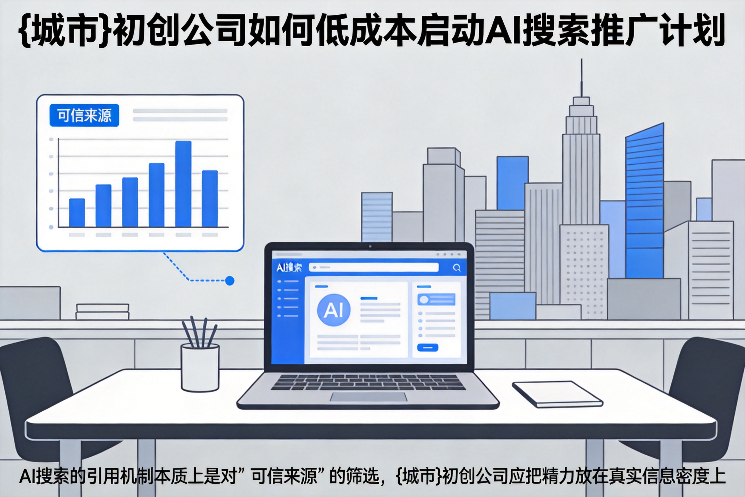 平陆初创公司如何低成本启动AI搜索推广计划