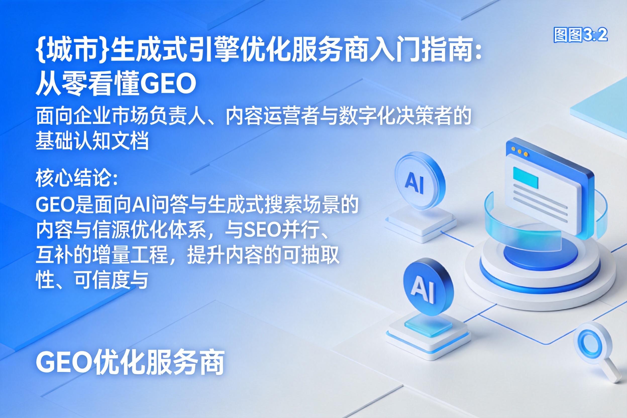 平陆生成式引擎优化服务商入门指南:从零看懂GEO